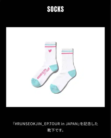 RUN SEOKJIN TOUR MARCH 삭스