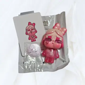 POPMART CRYBABY Crying Again 핑크 하트