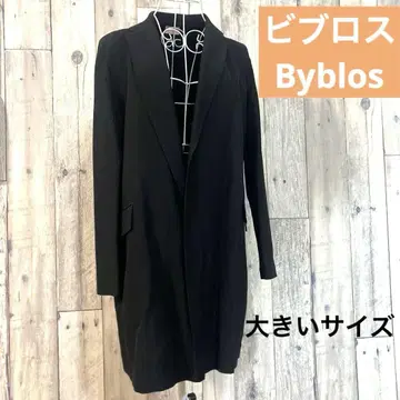 비브로스 롱 자켓 블랙 사이즈 44
