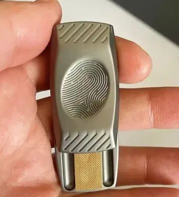 피젯 토이 피젯 슬라이더 실버 금속 새상품 EDC