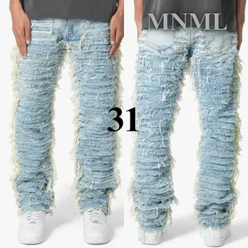 MNML 프린지 디자인 데님 팬츠 31