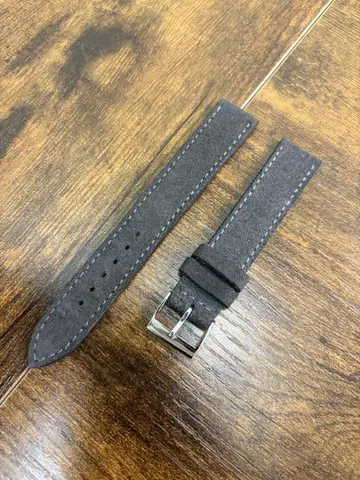 nomos 노모스 손목시계 벨트 가죽 스웨이드 그레이 17-16mm