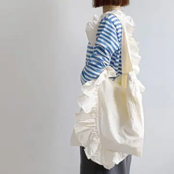 아네모네 프릴 핸들 숄더백