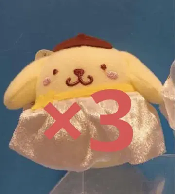마스코트 봉제 인형 폼폼푸딩 3개