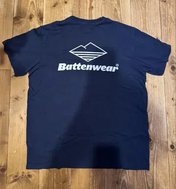 Battenwear 네이비 T셔츠 포켓 부착 L 미국제