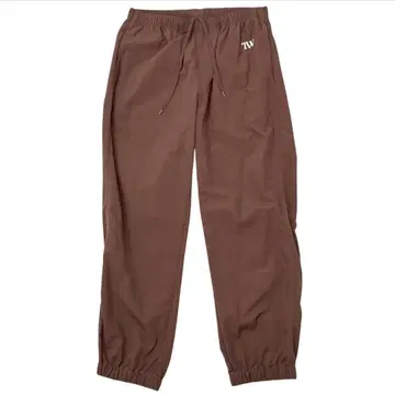 TW 트 Unisex Nylon Pants 브라운 나일론 팬츠