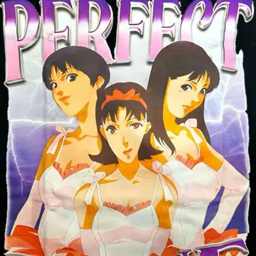 하자 있음 퍼펙트블루 T셔츠 XL 블랙 PERFECT BLUE