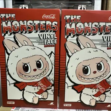 THE MONSTERS labubu 코카콜라 시리즈 봉제 인형 X2