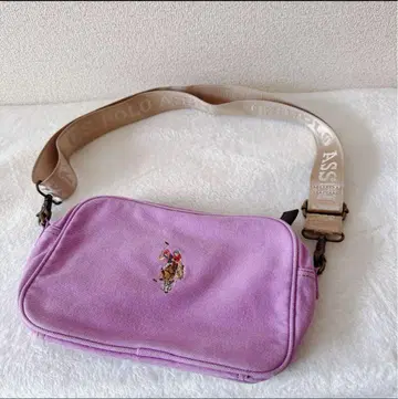 U.S. POLO ASSN. 유에스플로어슨 로고 숄더백