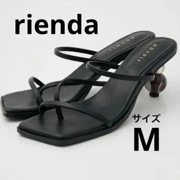 rienda 더블 볼 힐 샌들