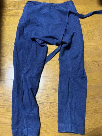 도쿄 소이키 사코 슬림 팬츠 네이비 나염