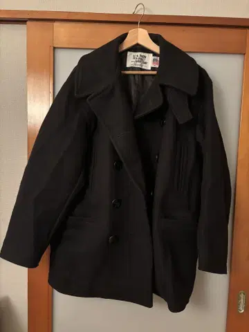 Schott U.S. 740N 피코트 M 블랙