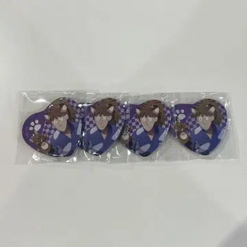 닌타마 란타로 후와 라이조 캔뱃지 하트 캔 난자