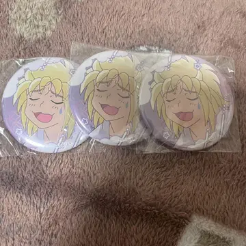 닌자 타마 란타로 백면상 캔뱃지 잠옷 차림의 단 사토 타카마루 3개