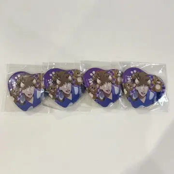 닌타마 란타로 하치야 사부로 캔뱃지 하트캔 난자