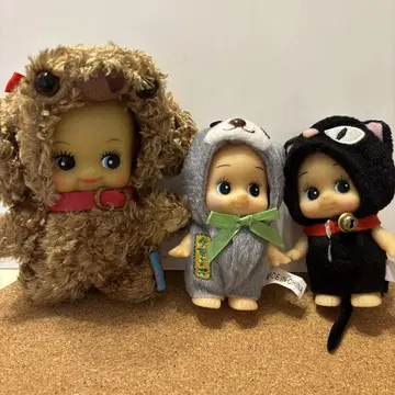 큐피 코스튬 봉제 인형 세트