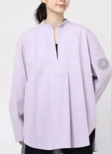 6 (ROKU) FAKE SUEDE SHIRT 스웨이드 보라색 로쿠