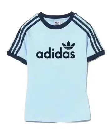 adidas 라이트 블루 티셔츠 택 포함 새 상품