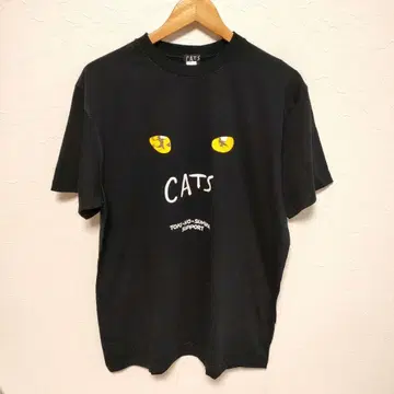 CATS 캣츠 뮤지컬 고양이 눈 티셔츠 블랙