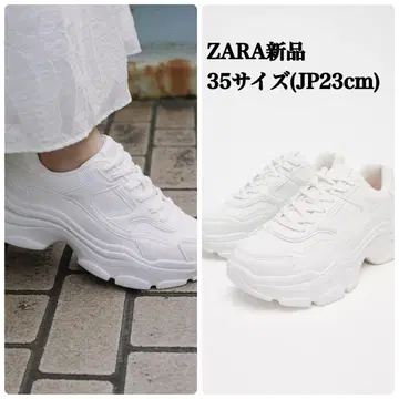 ZARA 청키 플랫폼 스니커즈 35 사이즈 (JP 23cm) 새상품