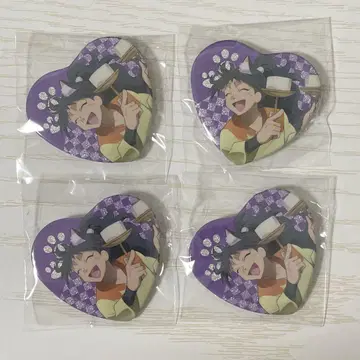 닌자 타마 쿠쿠치 헤이세츠 캔뱃지 4개