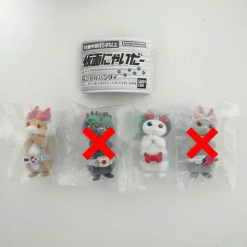 가챠 가면 냥이다 2종 세트