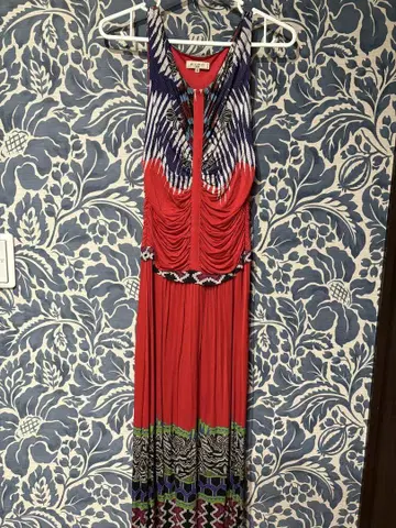 ETRO 슬리브리스 롱 원피스 42 사이즈