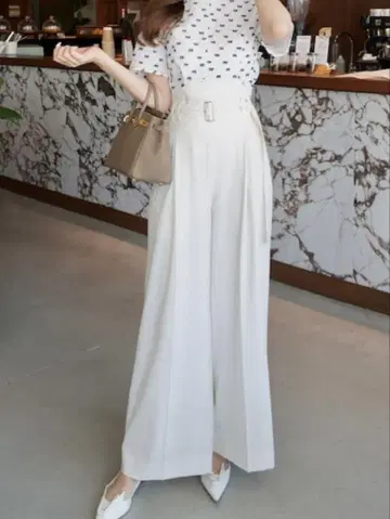 HYEON 헤영 duck pants / white M