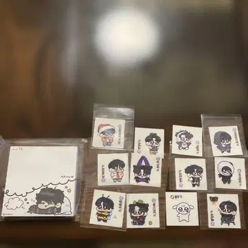 치부치부씰 투기 메모장 세트