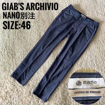 잽스 아르키비오 NANO 별주 팬츠 MASACCIO 46