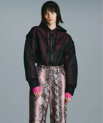 MAISON SPECIAL 2way See-through Hoodie