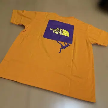 THE NORTH FACE 오렌지 티셔츠 M 사이즈