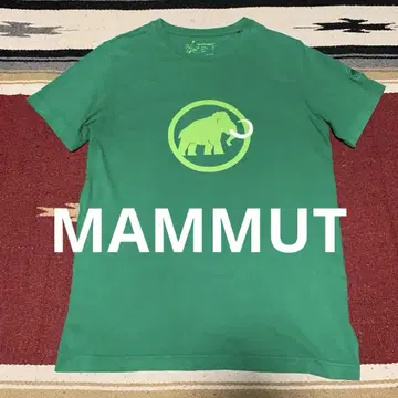 MAMMUT 마무트 그린 티셔츠 M0492s