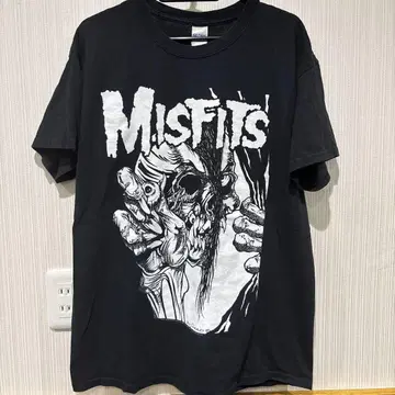 Misfits 블랙 티셔츠