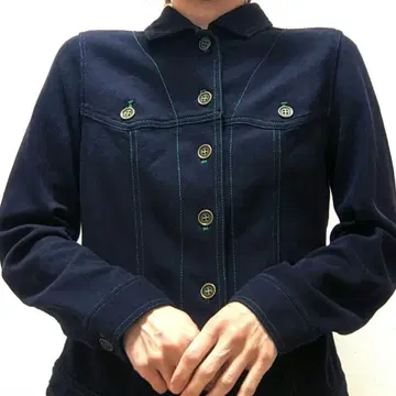 러브 파라다이스 셔츠 자켓 네이비 컬러 L 구제 의류