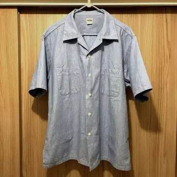 빅양크 U54 QLS 셔츠 샴브레이 인디고 XL
