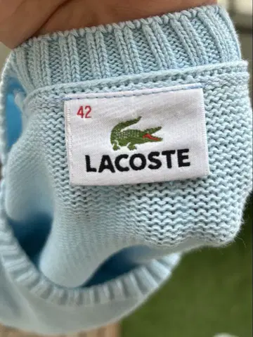 Lacoste 코튼 100% 니트
