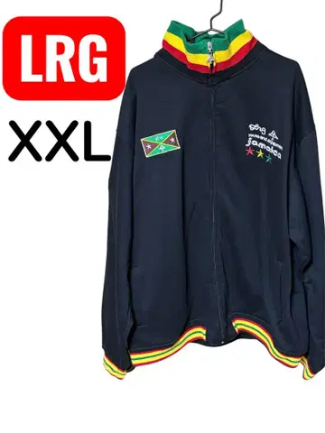 LRG 자메이카 컬러 후드티 2XL
