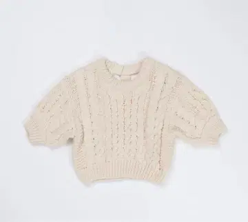 NOTRE emor 노트르에모아 back open half knit
