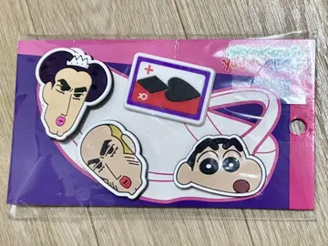 크레용 신짱 헨더랜드의 대모험 마카오와 조마 샌들 배지