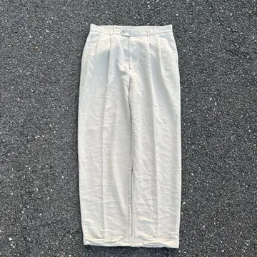 1990년대 2000년대 빈티지 레이온 소재 와이드 슬랙스