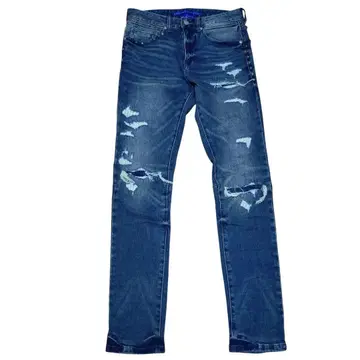 BLEU NOIR 블루 느와르 스키니 데님 십자가 사이즈 28