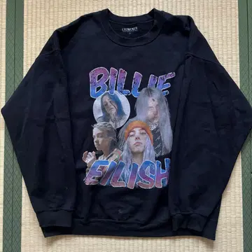 Billie Eilish 빌리 아일리쉬 맨투맨 트레이닝복