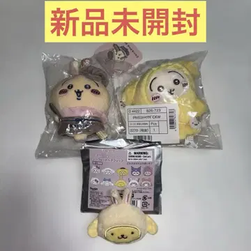 미개봉 새상품 치이카와 (먼작귀) 토끼 베이커리 산리오 콜라보 3개 세트