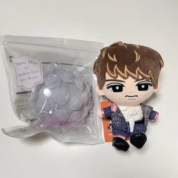 Snow Man 응원봉 봉제 인형