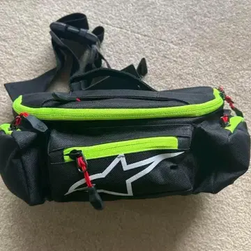 새상품 alpinestars 허리 가방 캉가 V2 힙색 바이크 블랙