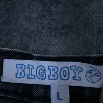 BIGBOY 블랙 데님 L 사이즈 선착순