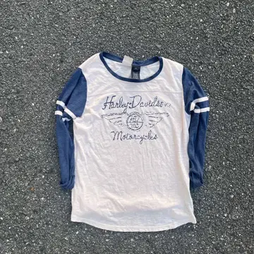 90s 00s Harley-Davidson y2k long T