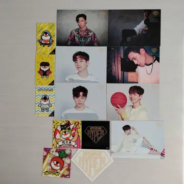 2PM 준호 [ HYPER ] 트레이딩 카드, 스티커, 메시지 카드