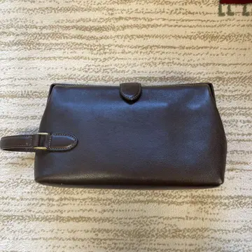 카탈로그 하우스  통신판매 생활  세컨드 백  천연 가죽  브라운